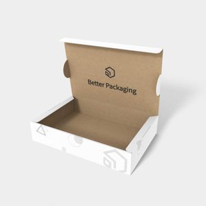 Custom Dimensions Flip Top Boxes Flip Covers Dieline 151071