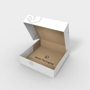 Custom Dimensions Flip Top Boxes Adhesive Dieline 152050