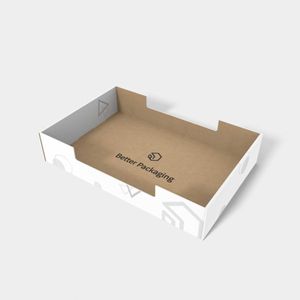 Custom Dimensions Auto Lock Boxes Tray Dieline 171041