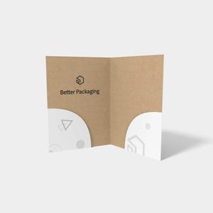 Custom Dimensions Arc Folders Folders Dieline 246030
