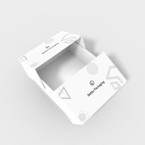 Custom Dimensions Double Door Open Luxury Box Dieline 362081