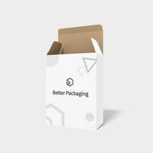 Custom Dimensions PVC Boxes Reverse Inserts Dieline 400090