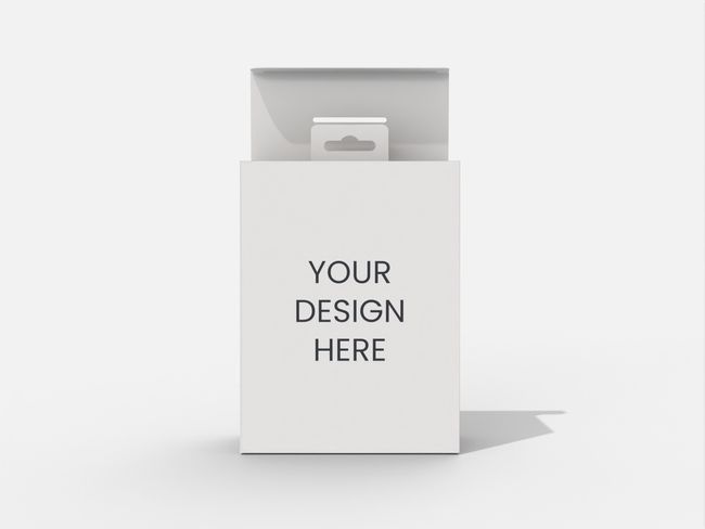 Tuck end boxes back open dust-proofed wing hooks