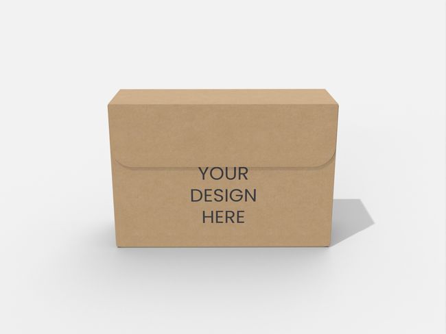 Tuck end box variations velcro adhesive bottom