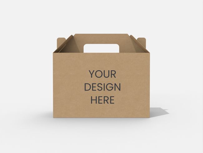 Tuck end box variations positive button bottom polygonal