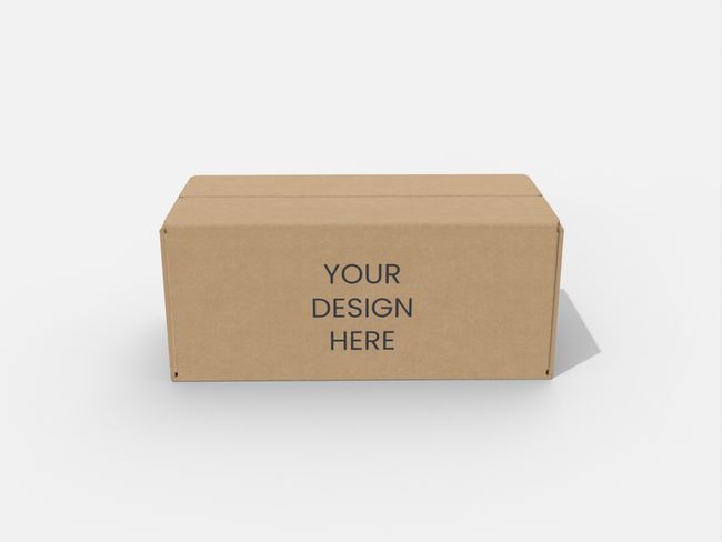 Tray boxes double grids paper