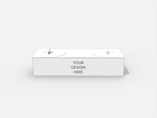 Tray boxes round snap lock