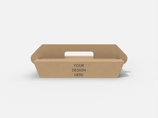Tray boxes trapezoid auto lock