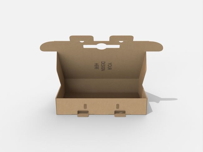 Flip top boxes handles double safety buckles