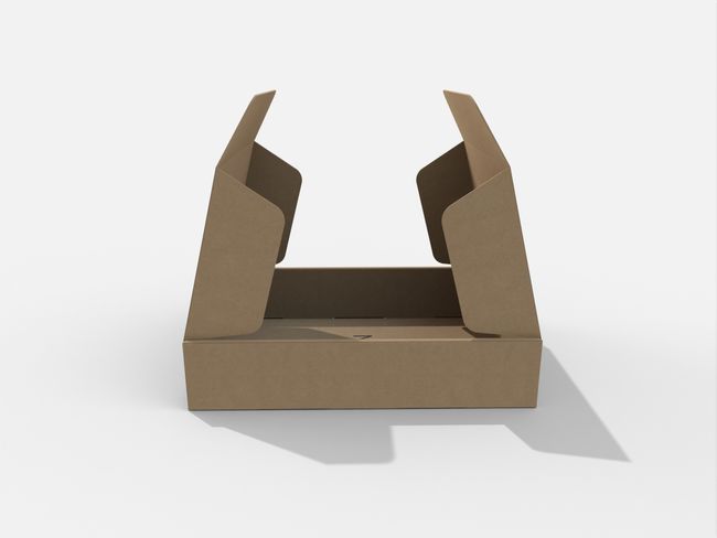 Flip top boxes folio auto lock bottom
