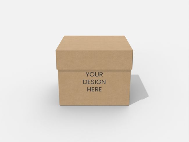 Window cartons corrugated boxes with lid