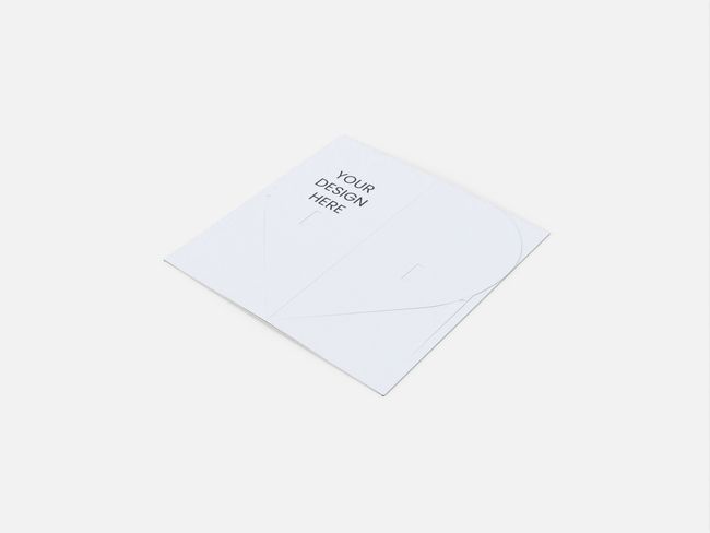 Invitation Envelope and Card Printing with Heart Tab Closure reference