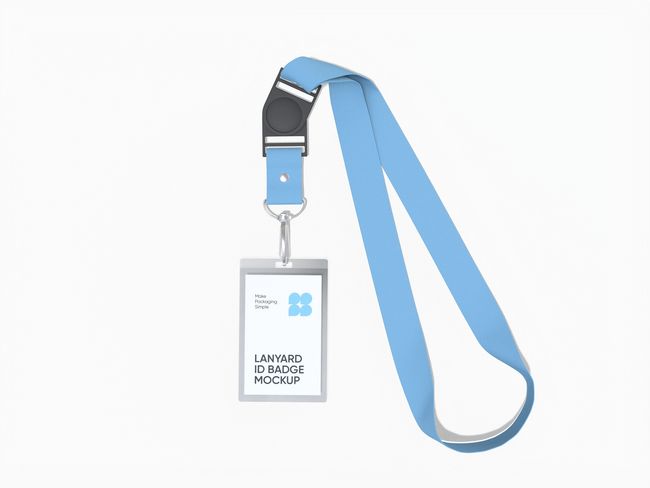 Printed Lanyard with ID Card reference