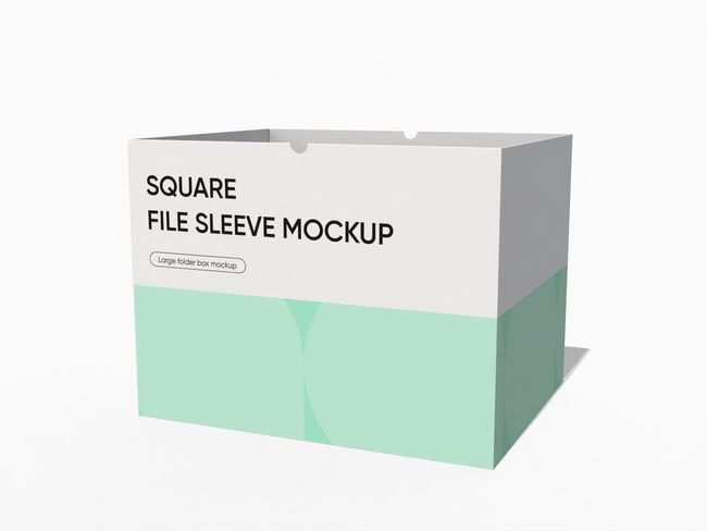 Printed Document File Box with Top Closure reference
