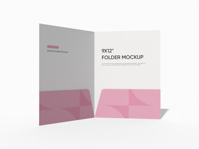 Presentation Folder Printing with Single Pocket reference