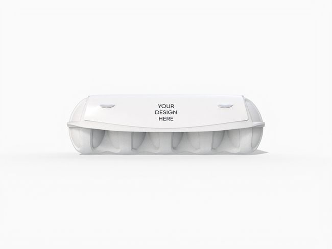 Egg Packaging Carton with Hinged Lid packaging reference