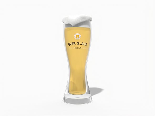 Waisted Beer Glass packaging reference