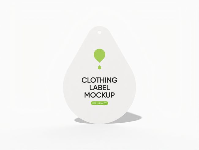 Teardrop Hang Tag Printing reference