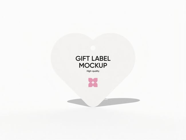 Heart Hang Tag Printing reference