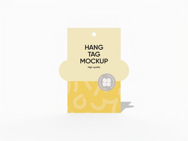 Hang Tag Printing with Semicircular Side Tabs reference