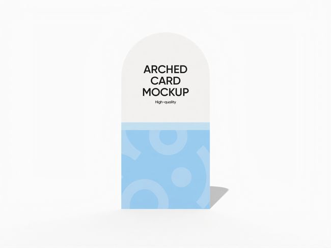 Arched Shaped Card Printing reference