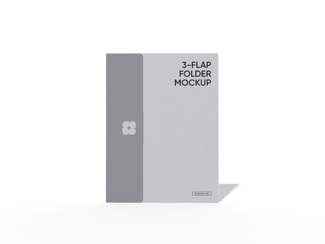 Presentation Folder Printing with Flap Closure and Three Flaps reference