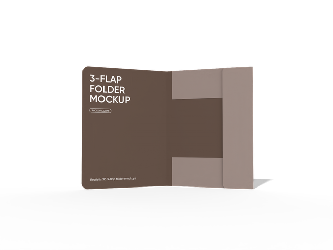 Presentation Folder Printing with Three Flaps reference