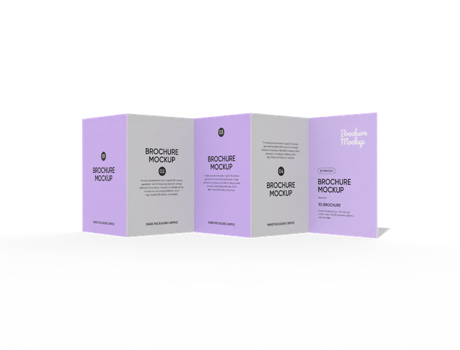 Accordion Brochure Printing reference