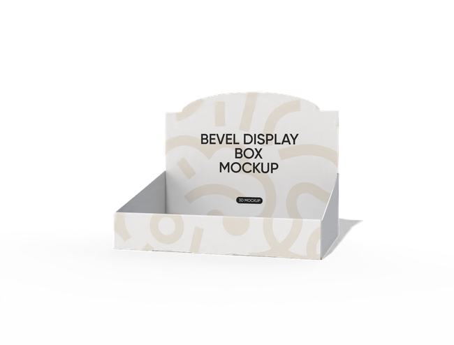 Bevel display box