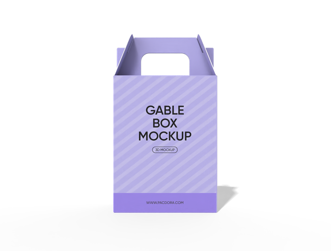 Gable box non-adhesive cover