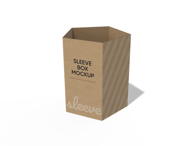 Polygonal sleeve box