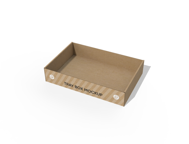 FEFCO 0422 auto lock tray boxes display /stands