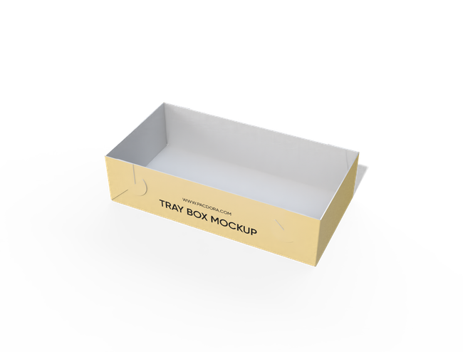 FEFCO 0457 tray boxes buckle display