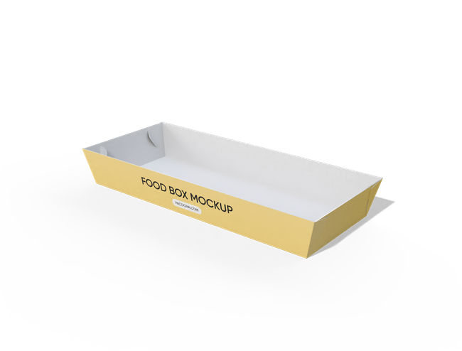 Hot dog tray box