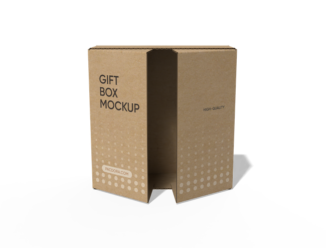 FEFCO 0416 double open clamshell boxes flip top tuck front box