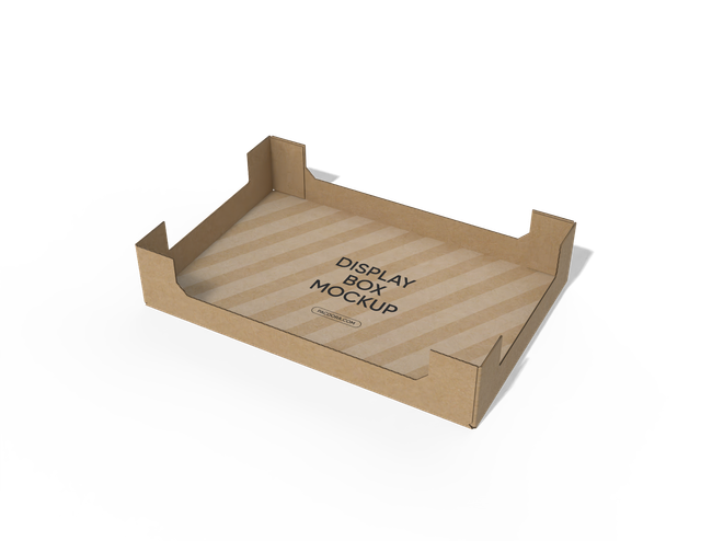 FEFCO 0770 cardboard tray display box