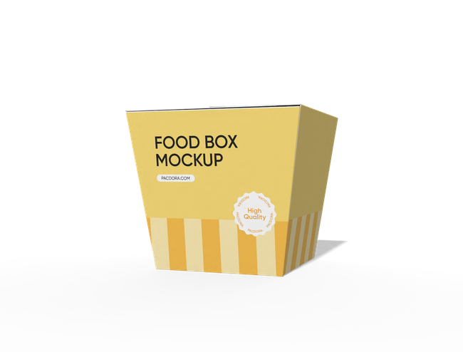 Tray boxes trapezoid shape