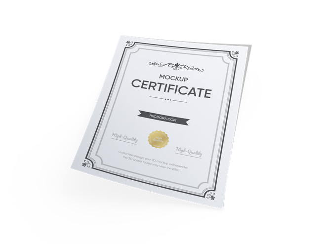 Certificate Printing reference