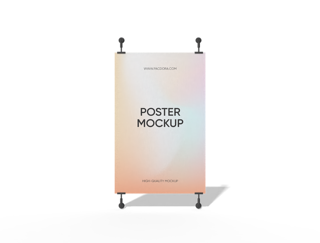Hanging Poster Printing reference