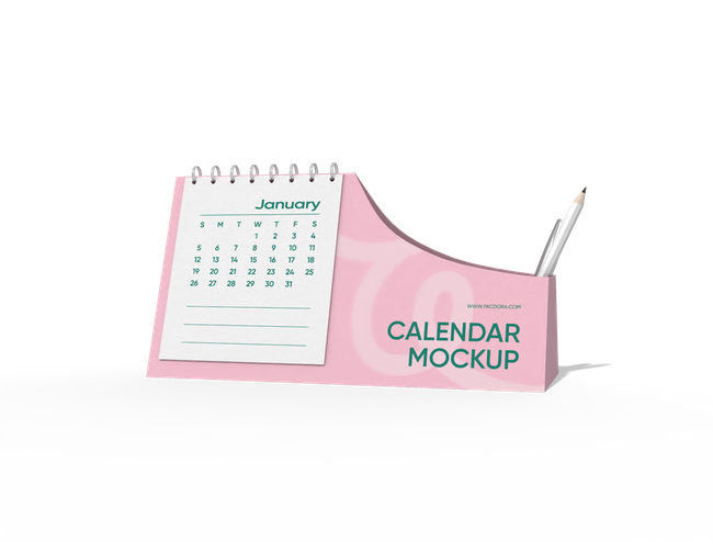 Printed Calendar Stand reference