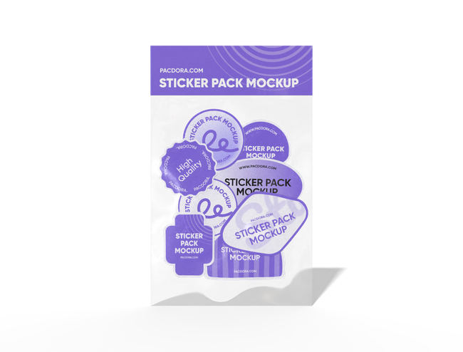 Branded Sticker Pack Printing reference