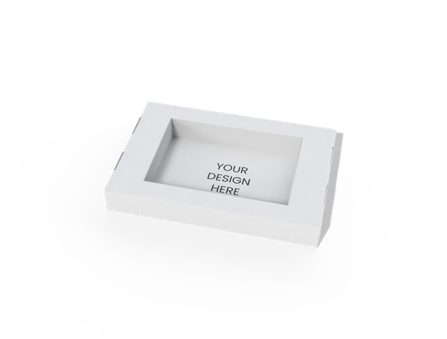 Glue free double-wall frame tray box