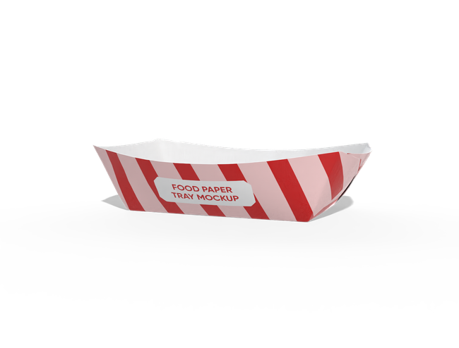 Paper Food Tray packaging reference