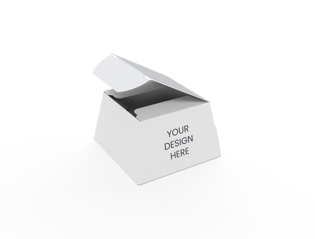 Trapezoidal tuck top snap-lock bottom box