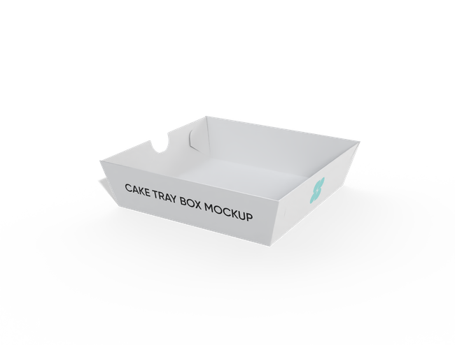 Cake tray box
