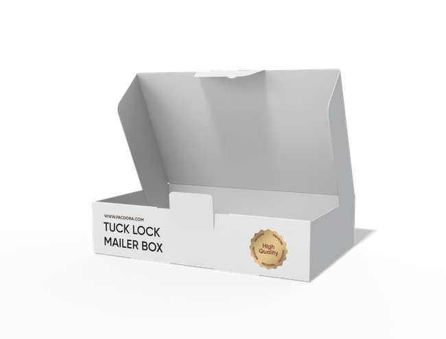 Tuck lock mailer box