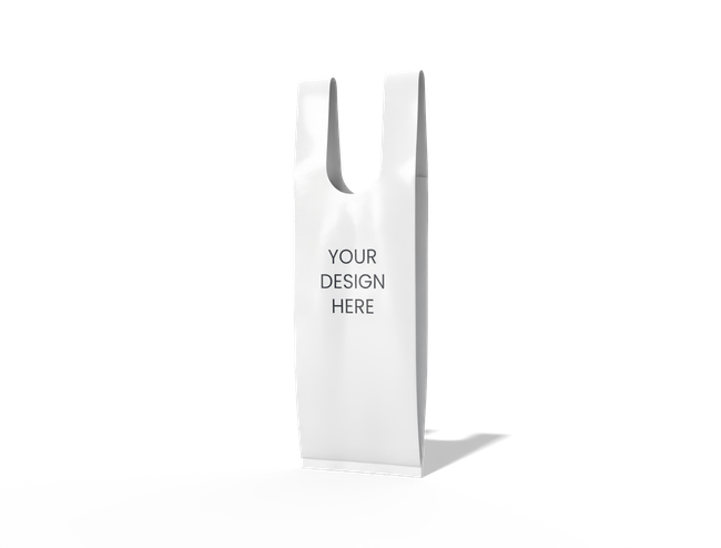 Die-Cut Handle Plastic Carrier Bag packaging reference
