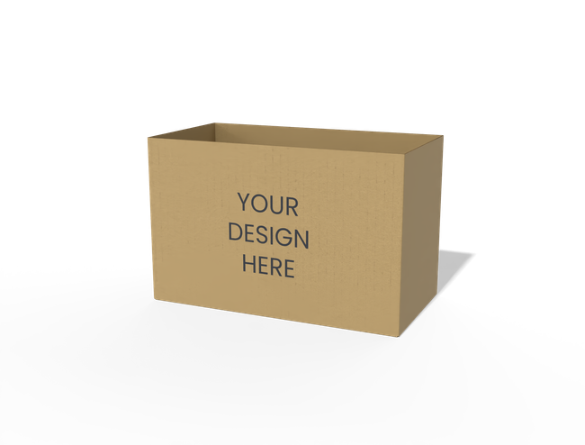 FEFCO 0204 carton without top flaps