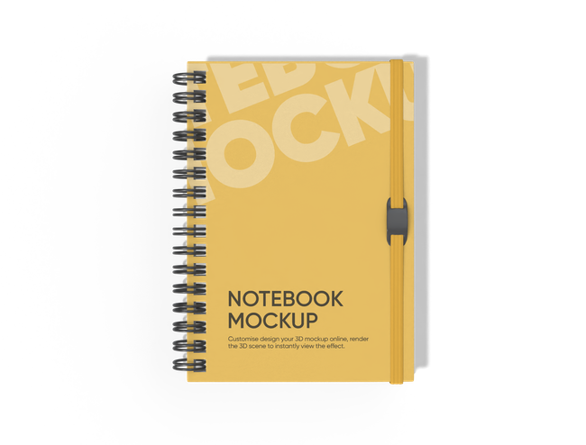 Spiral Notebook Printing with Pen Loop reference