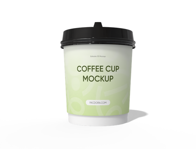 Paper Cup with Sip Lid packaging reference